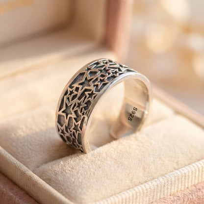 Vintage Star Lace Ring