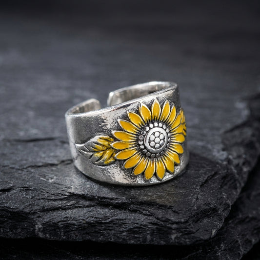 Vintage Sunflower Ring 35182592