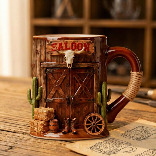 Wild West Saloon Door Mug