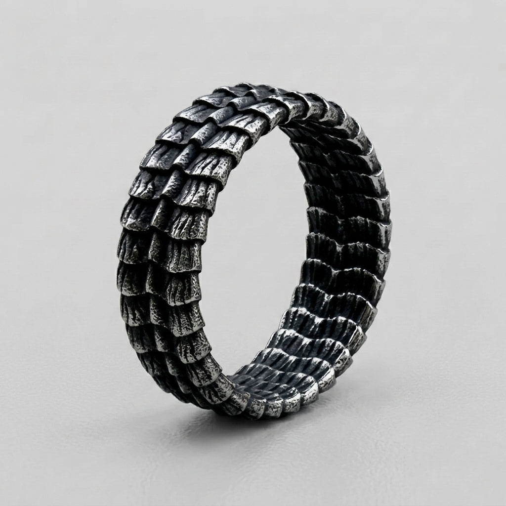 Dragon Scale Serpent Ring