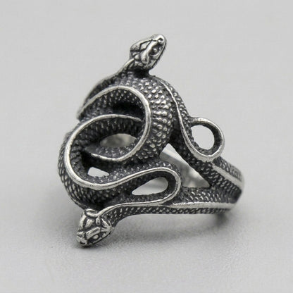 Twin Viper Throne Ring