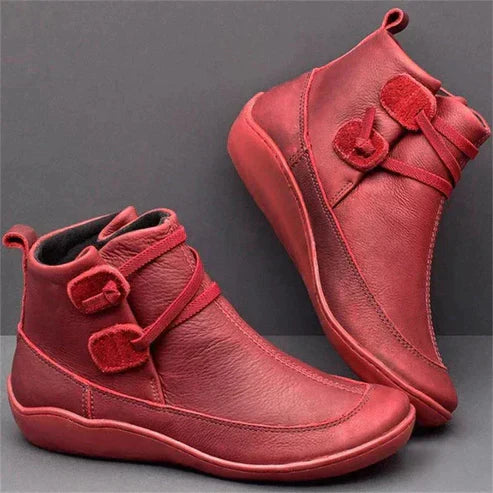 Lace-Up Ankle Boots