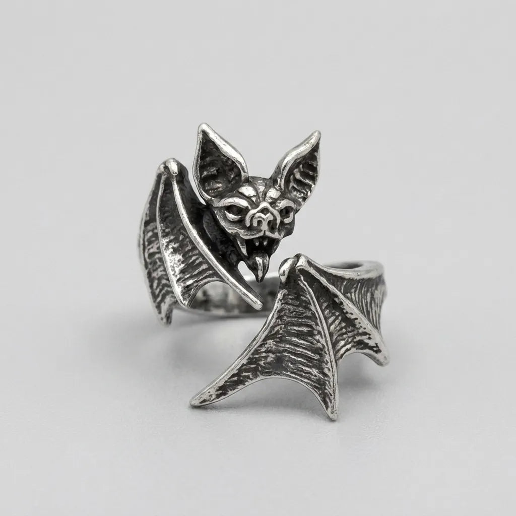 Midnight Bat Ring