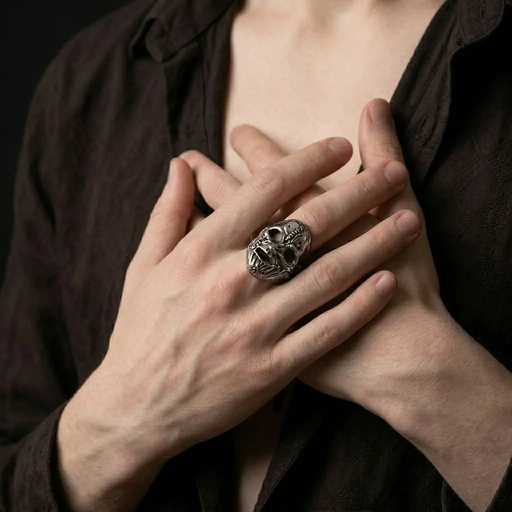 Corey Taylor Slipknot Mask Statement Ring