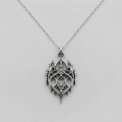 Gothic Chandelier Pendant Necklace