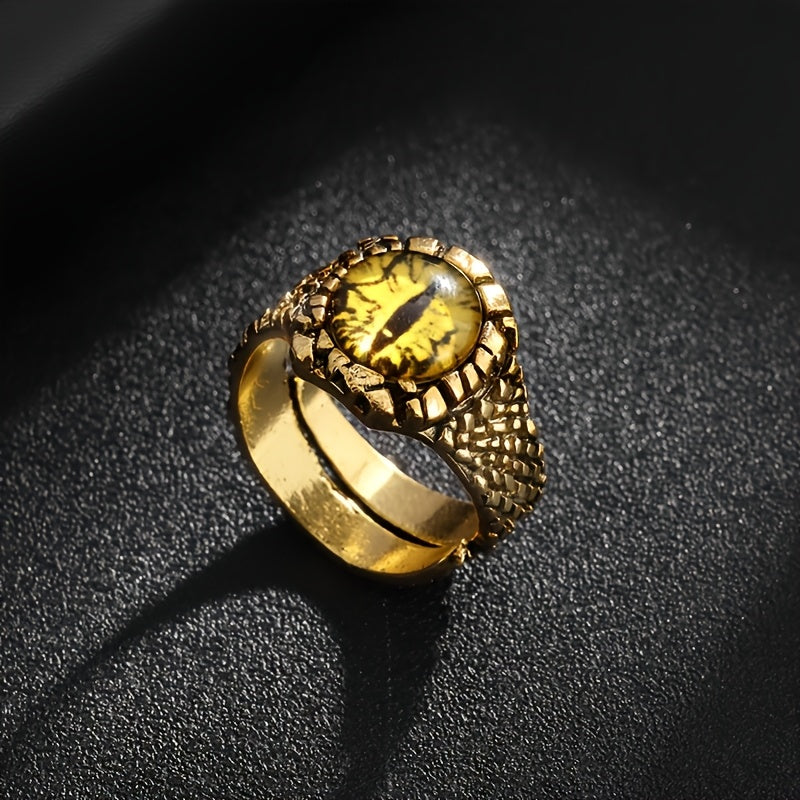 Boho Punk Style Eye Ring for Women Synthetic Cubic Zirconia Fashion