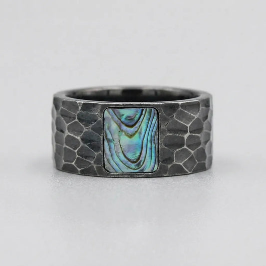 Ocean Stone Band Ring