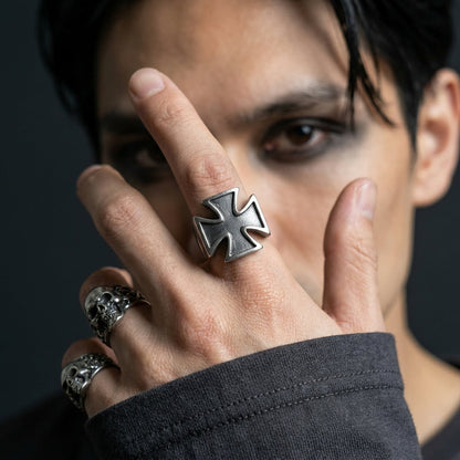 Iron Cross Ring Iron Cross Statement Ring
