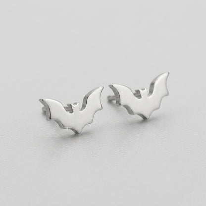 Gothic Vampire Bat Minimalist Earring