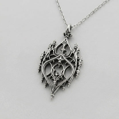 Gothic Chandelier Pendant Necklace