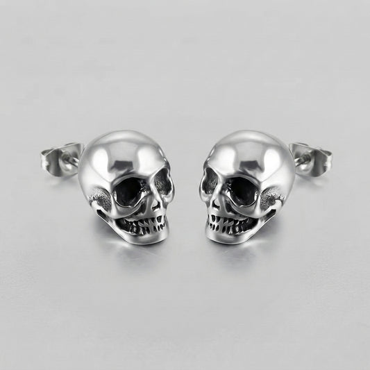 Bone Head Stainless Steel Studs