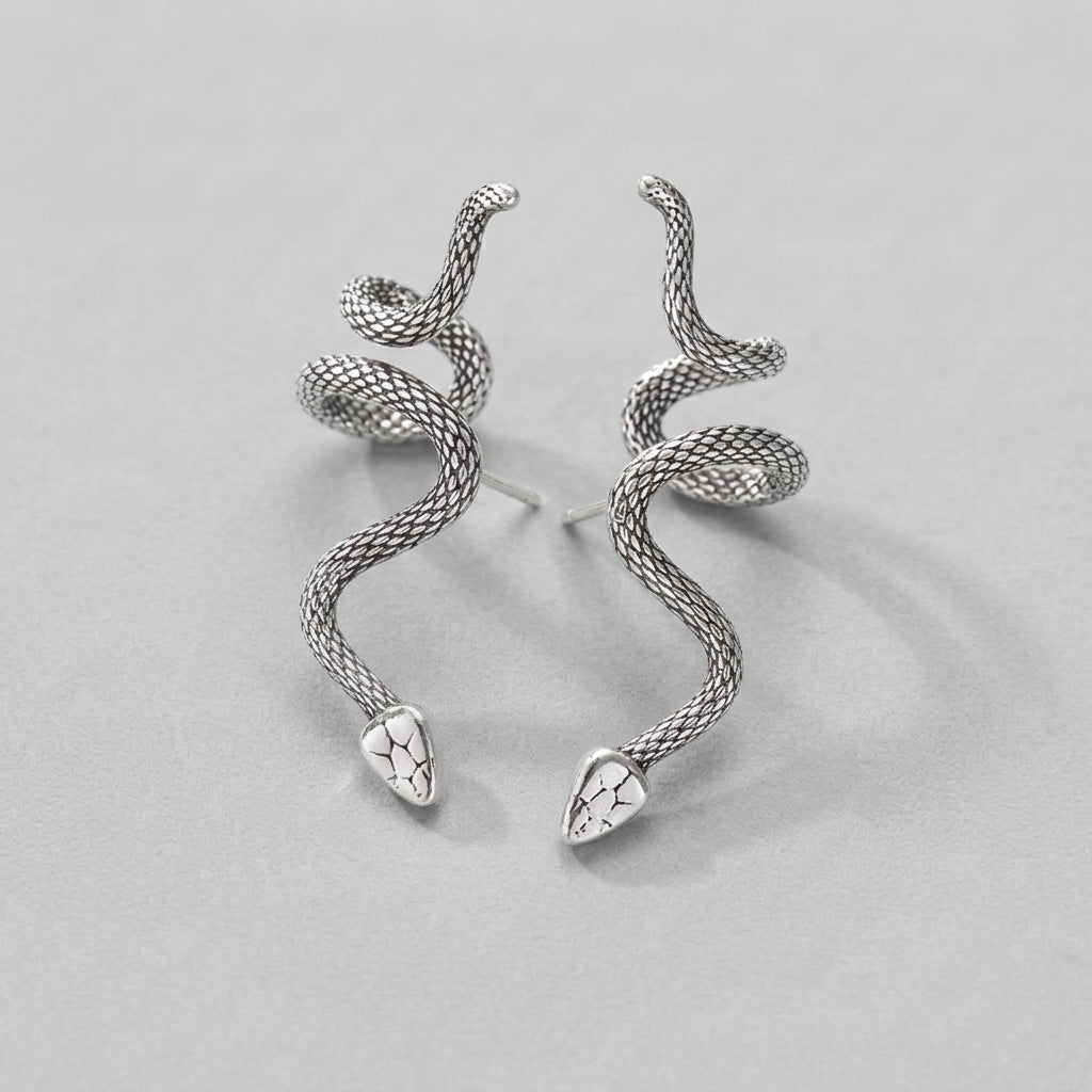 Snake Stud Earrings