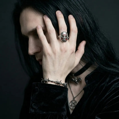 Jason Hockery Horror Mask Ring