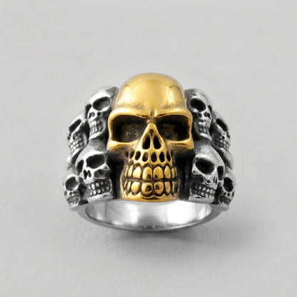 Biker Skull Ring