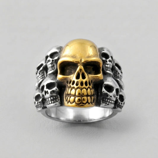Biker Skull Ring