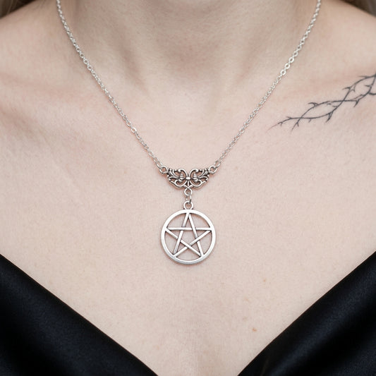 Witchcraft Pentagram Pendant Necklace