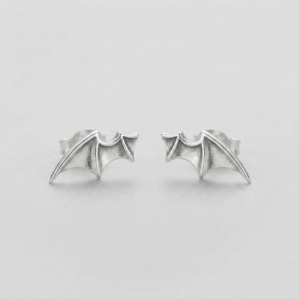 Bat Wing Stud Earrings