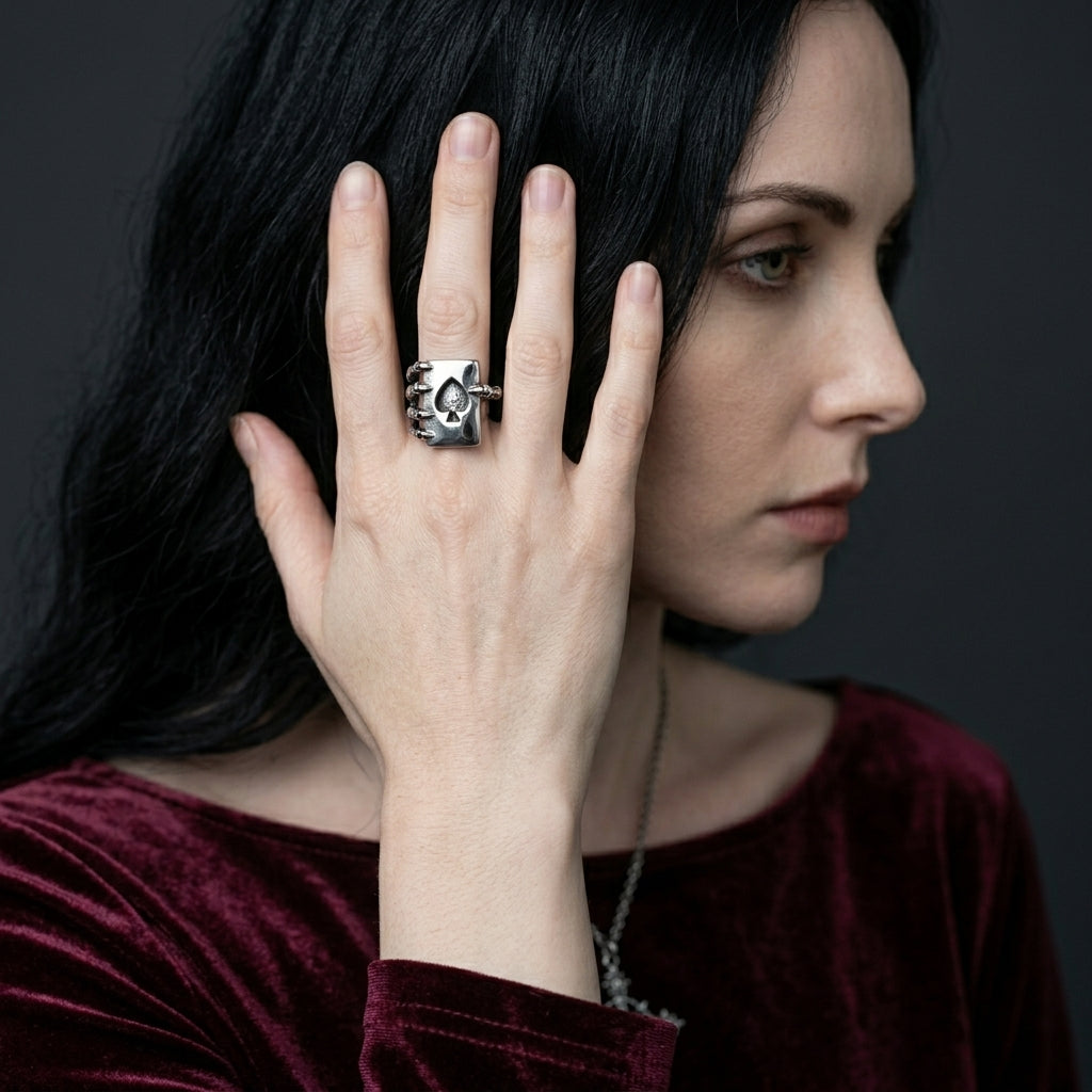 Death's Last Card  Ring