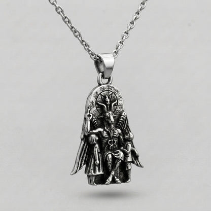 Baphomet Throne Pendant Necklace