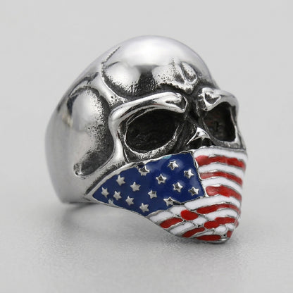 Skull Titanium Ring
