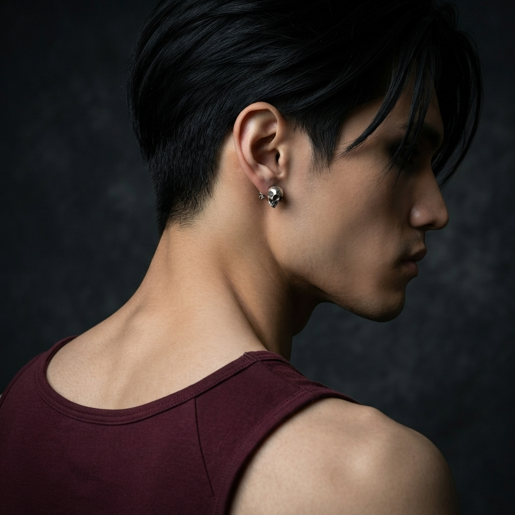 Bone Head Stainless Steel Studs