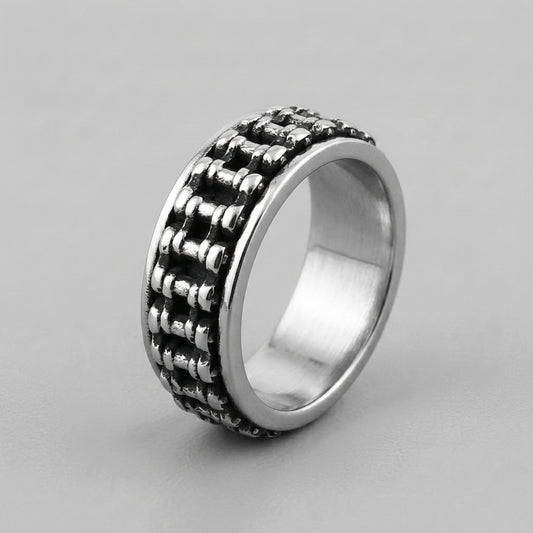 Vintage Locomotive Chain Ring