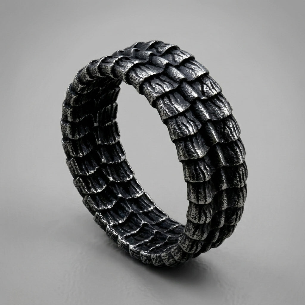 Dragon Scale Serpent Ring