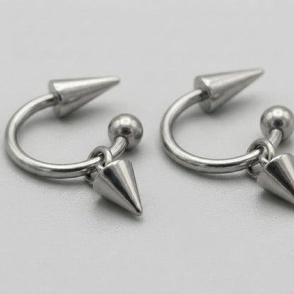 Punk Rivet Goth Earrings