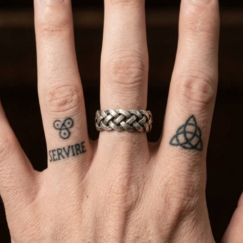 Celtic Knot Norse Ring