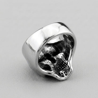 Vintage-Style Skull Ring