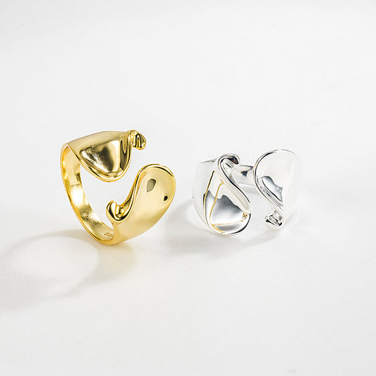 Beautiful Silver Ring with Unique Style