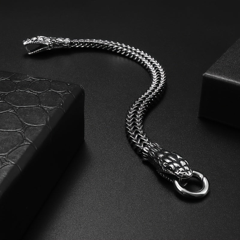 Vintage Punk Head Bracelet