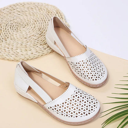 Perforated Slip-On Flats